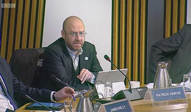 Scottish Green Party MSP Patrick Harvie