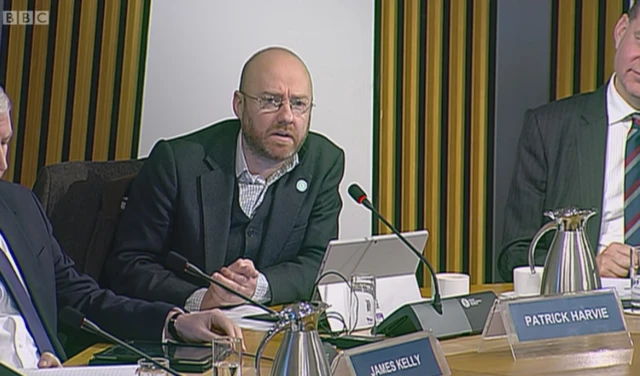 Greens Co-convener Patrick Harvie