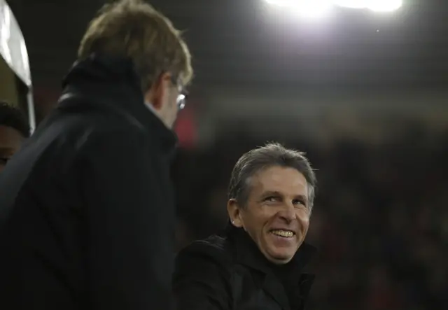 Jurgen Klopp and Claude Puel