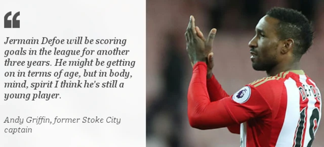 Quote on Jermain Defoe