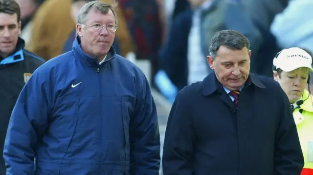 Sir Alex Ferguson and Graham Taylor