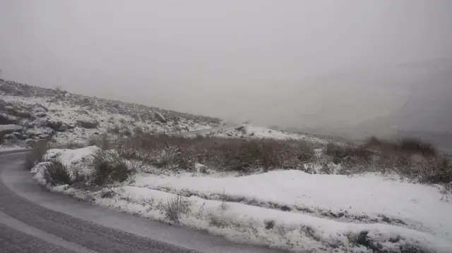 Snow on Dartmoor