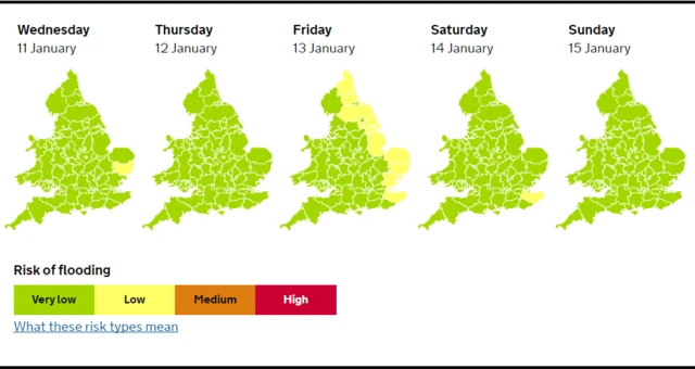 EA weather map