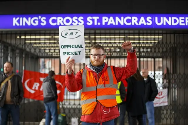 Tube strike