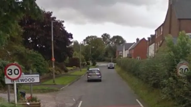 Road in Brewood