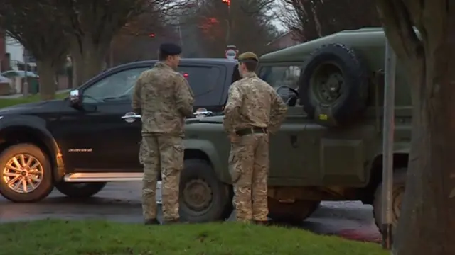 Soldiers in Skegness