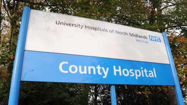 County Hospital sign