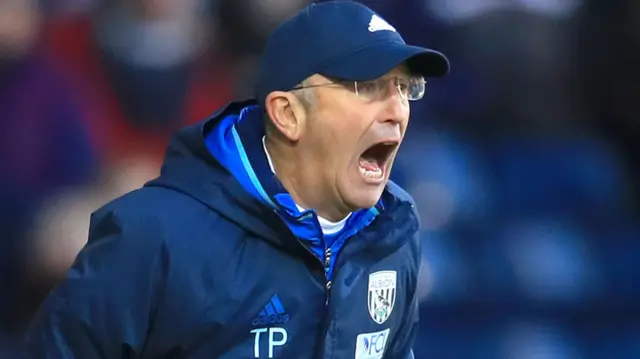 West Brom boss Tony Pulis