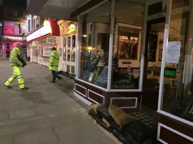 Sandbags in Scarborough