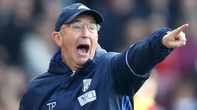 West Brom boss Tony Pulis