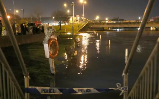 River Bure in Yarmouth