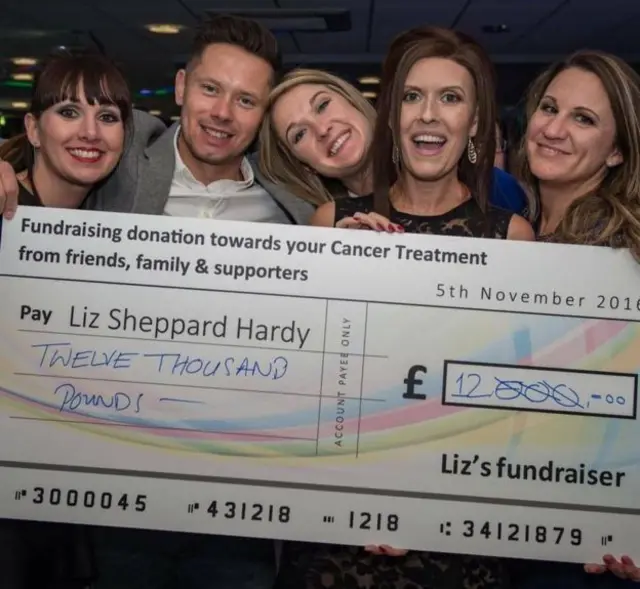 Liz Sheppard fundraising