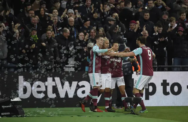 Sofiane Feghouli celebrates