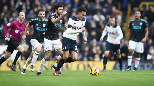 Dele Alli of Tottenham Hotspur