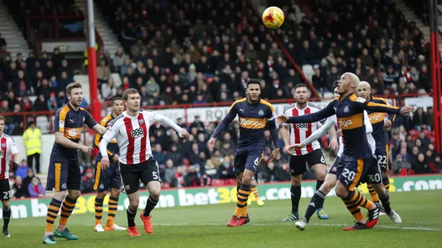 Brentford v Newcastle