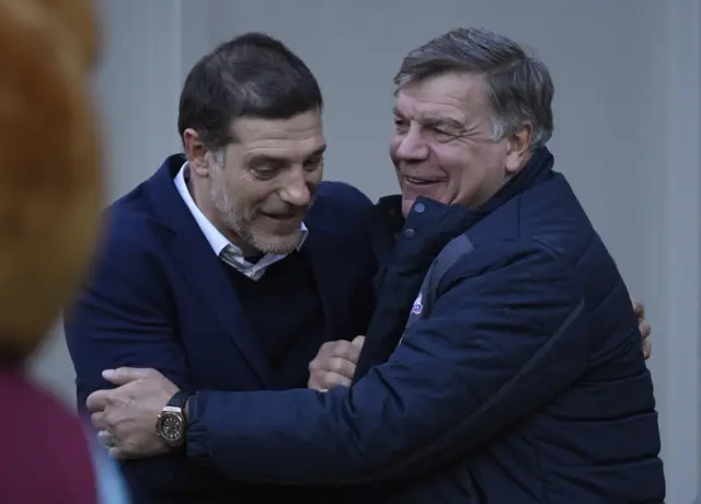 Slaven Bilic and Sam Allardyce