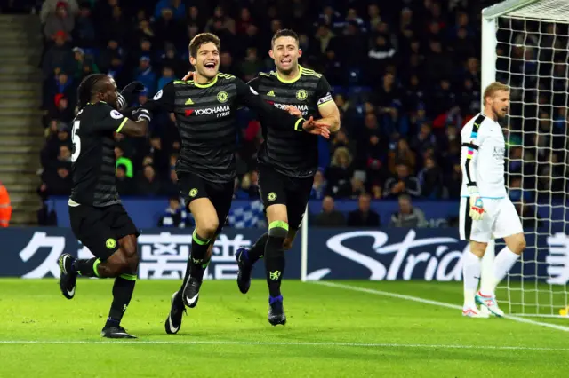 Chelsea celebrate