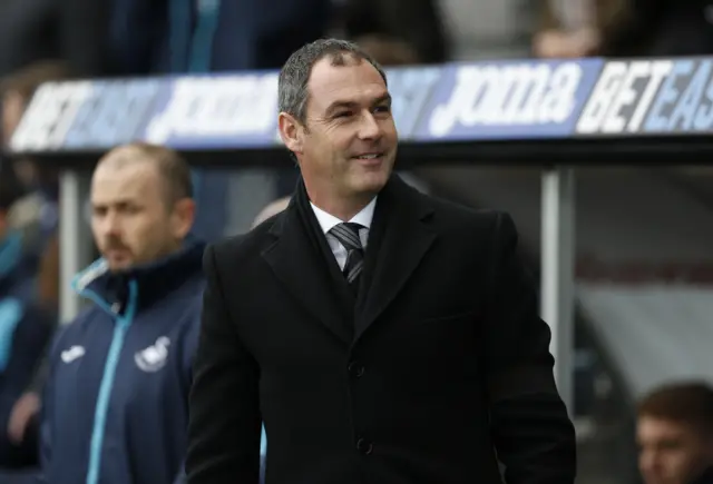 Paul Clement in the dugout