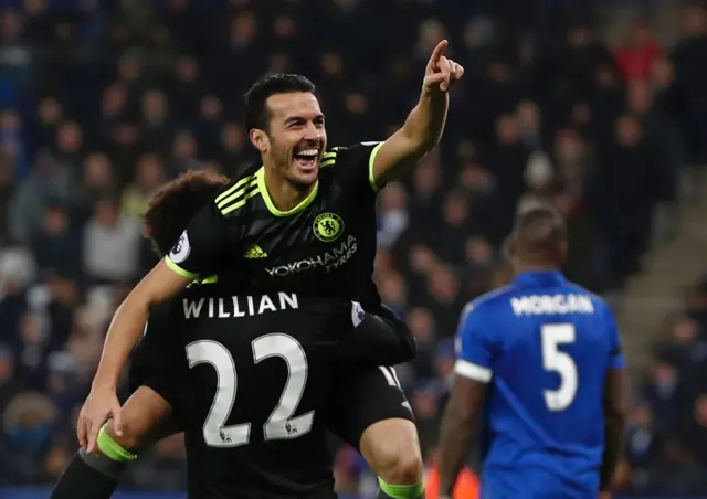 Pedro celebrates