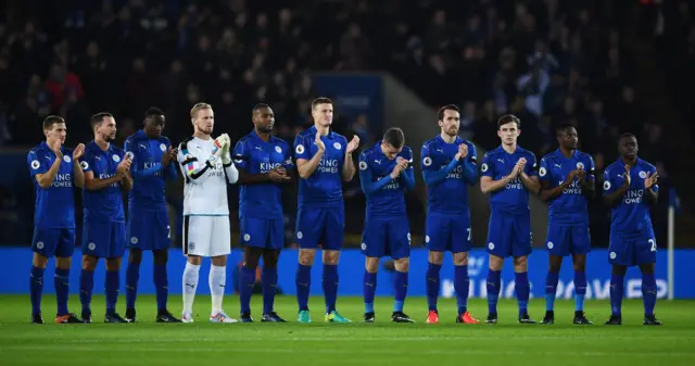 Leicester players pay tribute to Graham Taylor