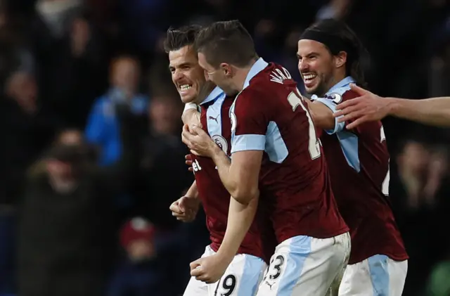 Joey Barton celebrates