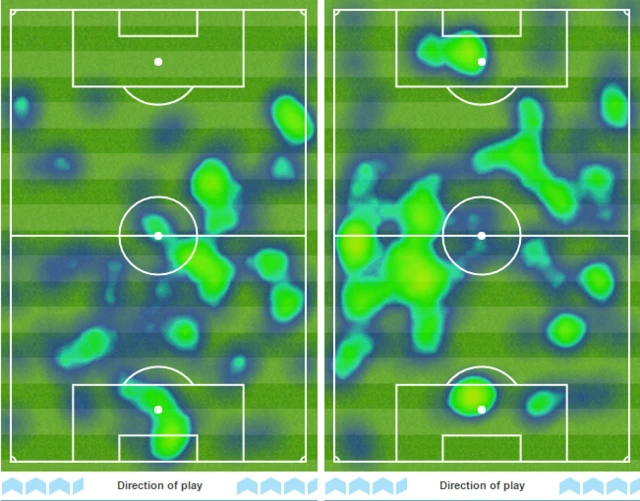 Sunderland (l) Stoke (r)