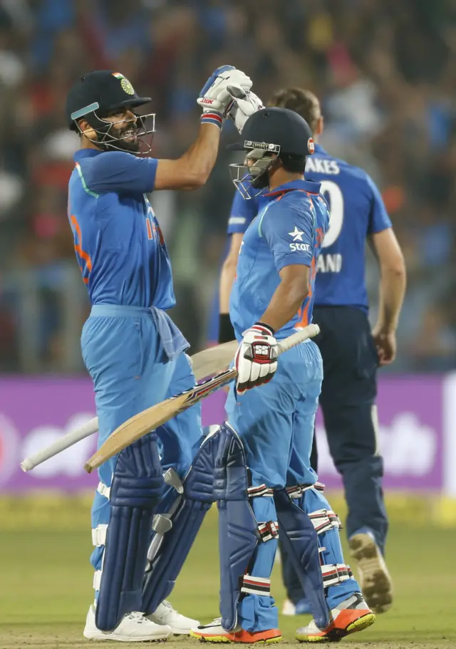 India celebrate