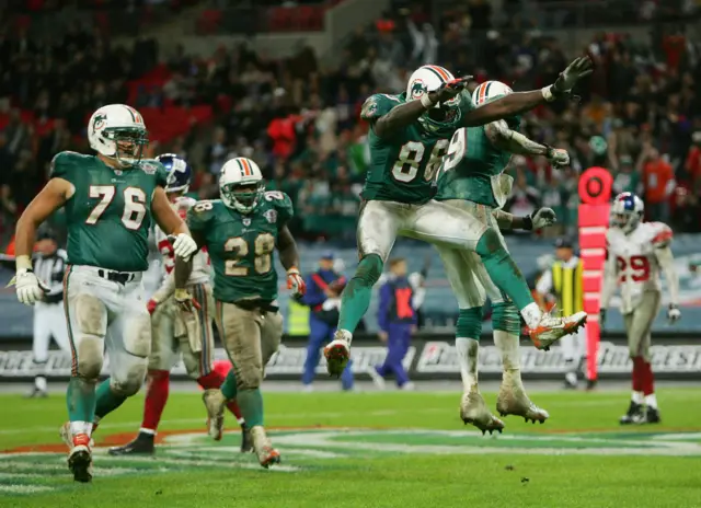 New York Giants v Miami Dolphins at Wembley