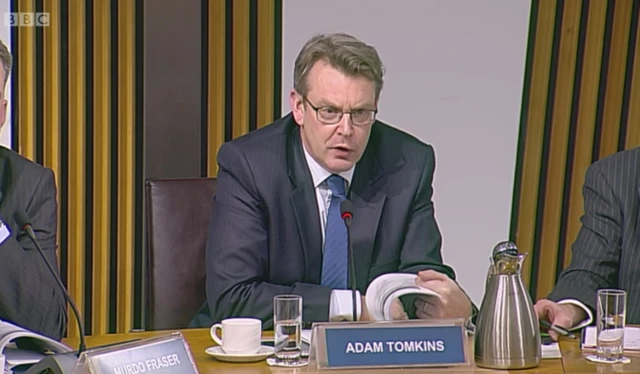 Tory MSP Adam Tomkins