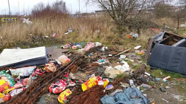 Fly-tipping in Barnsley