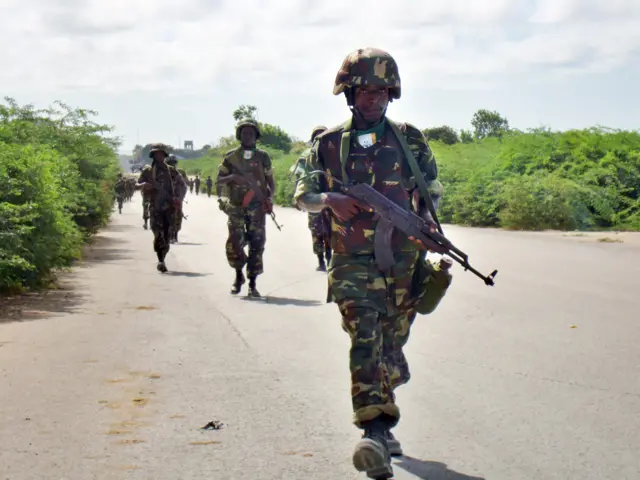 AU Somalia peacekeepers from Burundi