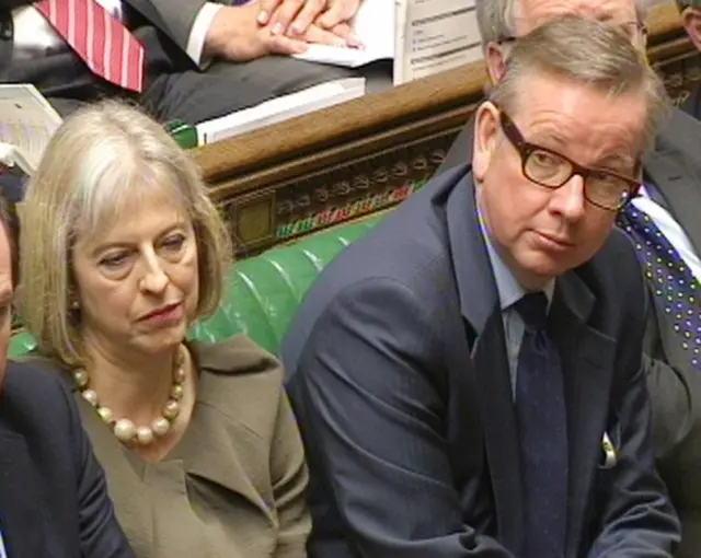 Michael Gove and Theresa May in 2014