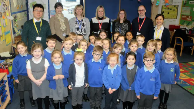 Westfield Primary Academy pupils