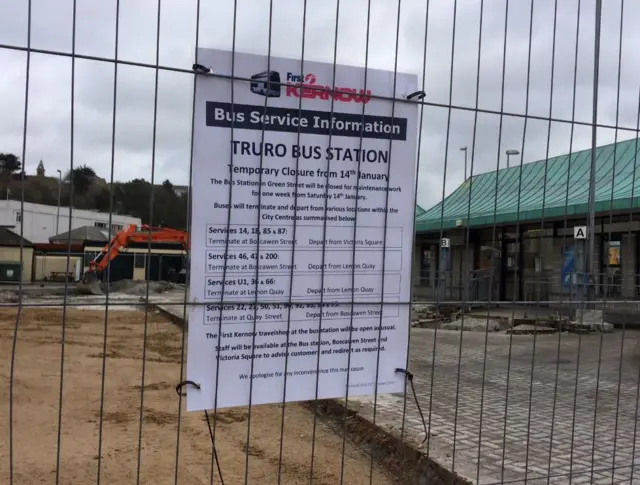 Truro bus station