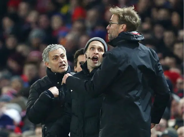 Mourinho and Klopp