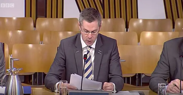 Finance Secretary Derek Mackay