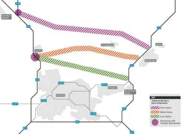 Options for Northern By-Pass