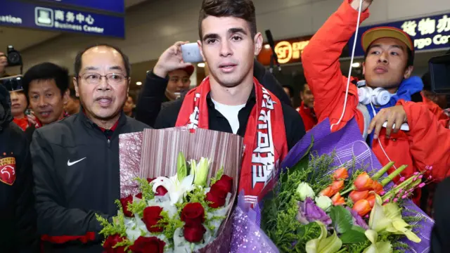 Oscar joins Shanghai SIPG