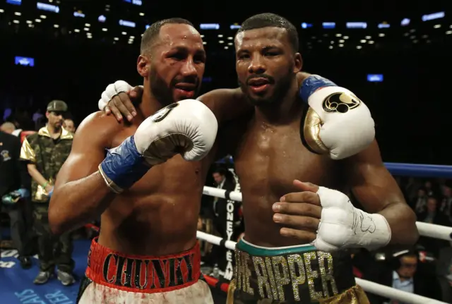 James DeGale and Badou Jack