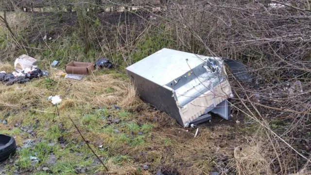 Fly-tipping in Barnsley