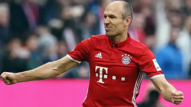 Bayern Munich winger Arjen Robben