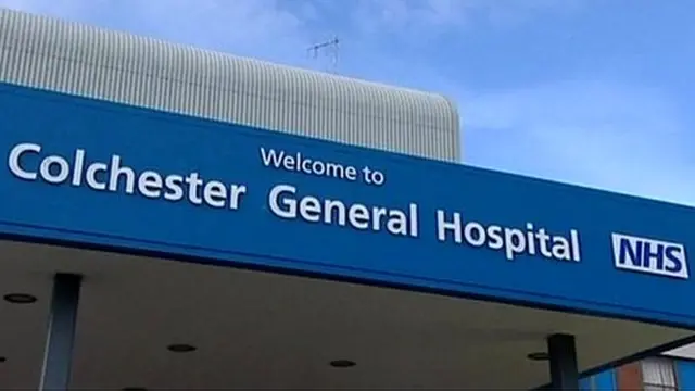 Colchester Hospital welcome