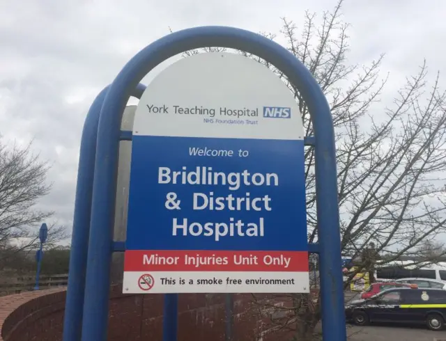 Hospital sign