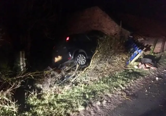 Crash in Selby