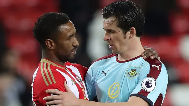 Jermain Defoe and Joey Barton