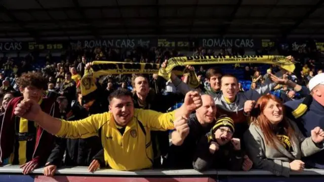 Burton Albion fans