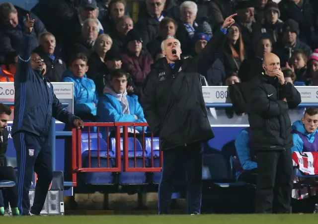 Mick McCarthy at Portman Road