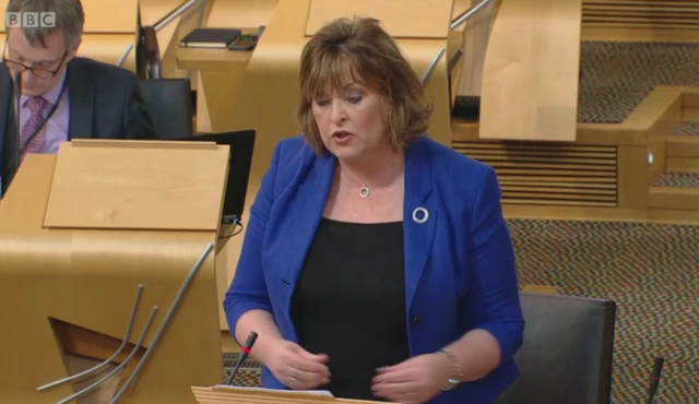 External Affairs Secretary Fiona Hyslop