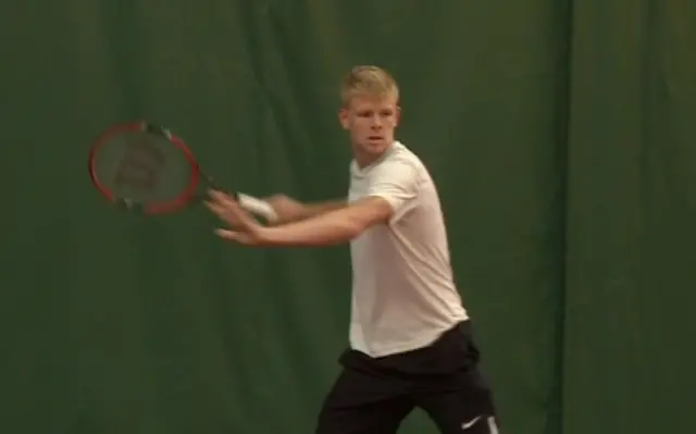 Kyle edmund in training