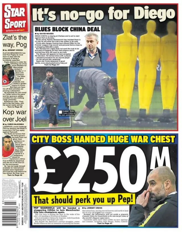 Tuesday's Daily Star